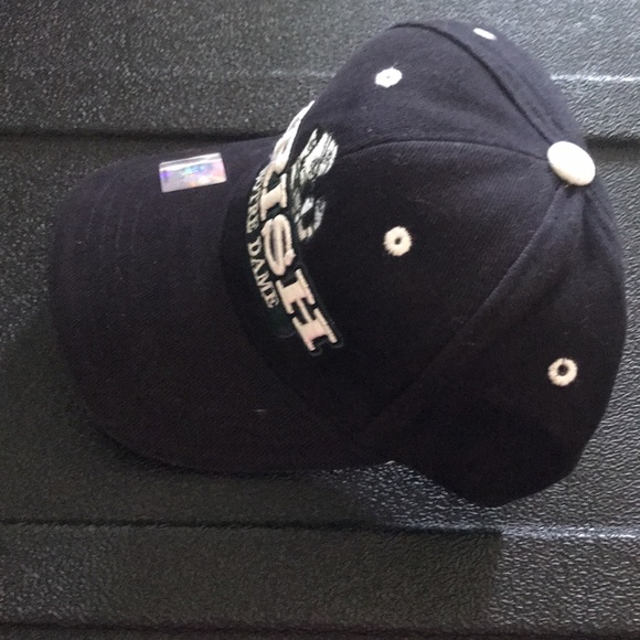 NEW NOTRE DAME FIGHTING IRISH KIDS YOUTH LARGE BASEBALL CAP HAT OFFICIAL LIDS - Picture 10 of 12